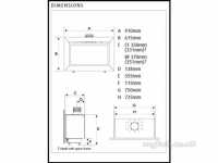 Flavel Gas Fires -  Flavel Rocco Mc Black/champagne Trim Ng