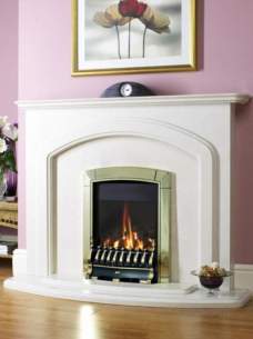 Flavel Gas Fires -  Flavel Caress Traditional Mc Silver