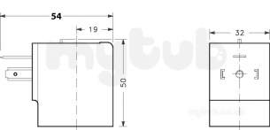 Danfoss Solenoid Coil 12v Dc 15w Din 042n7550