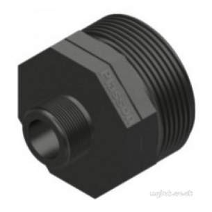 Plasson Fittings -  1 Inch X 1/2 Plasson Thd Nipple 5065