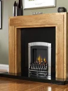 Flavel Gas Fires -  Flavel Caress S/line Sc Silver Fire Ng