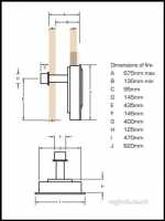 Flavel Gas Fires -  Flavel Raglan Bf Gas Fire Ng Brass