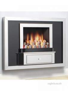 Flavel Gas Fires -  Bfm Flavel The Vesta Rc Pebble Fvtp00rn
