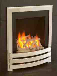 Flavel Gas Fires -  Flavel Windsor Cont Driftwood Gf Pln Brs