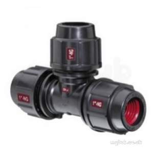 Plasson Fittings -  1/2 Inch Plasson Normal Gauge Tee 7504