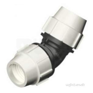 Plasson Fittings -  32 Plasson 45 Deg Elbow 7460 7460ee0