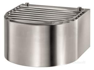 Delabie Washbasins and Sinks -  Delabie Wall Mounted Cleaners Sink 304 Stainless Steel Satin