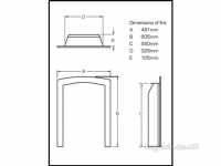 Flavel Gas Fires -  Flavel Melody Gas Fire Ng Black/brass