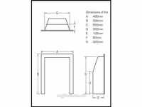 Flavel Gas Fires -  Flavel Stirling Sc Gas Fire Ng Black