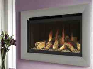 Flavel Gas Fires -  Flavel Jazz Bf Rc Black/silver Trim Ng