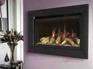 Flavel Gas Fires -  Flavel Rocco Bf Mc Black/black Trim Ng