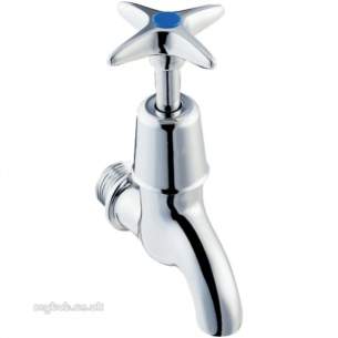 Deva Brassware -  Deva Bs5412 X-top Bib Tap Hot Sgl