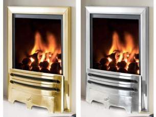 Flavel Gas Fires -  Flavel Kenilworth Rc Silver Gas Fire Ng