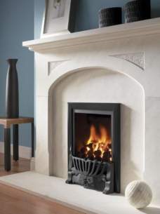 Flavel Gas Fires -  Flavel Kenilworth Pf Black Gas Fire Ng