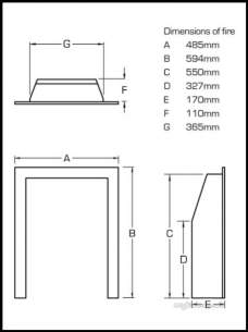 Flavel Gas Fires -  Flavel Linear Coal Gas Fire Ng Frdcu0mn
