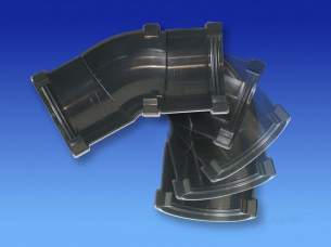Osma Above Ground Drainage -  Osma Roundline 112mm Multi Angle Ot002b