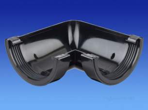 Osma Above Ground Drainage -  0t003n Brown Osma 4 1/2 Inch X90d Angle