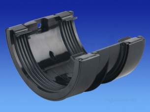 Osma Above Ground Drainage -  0t005n Brown Osma 41/2 Inch Gttr Jng Bracket
