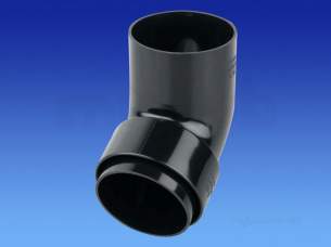 Osma Above Ground Drainage -  0t026b Black Osma Offset Bend 0t026 B