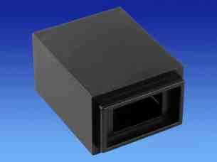 Osma Above Ground Drainage -  Ot030b Black Osma Bracket Extension Piece