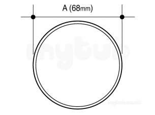 Osma Above Ground Drainage -  0t088n Brown Osma 21/2 Inch X 5.5m Pipe