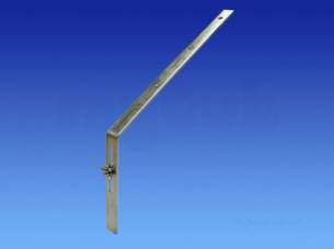 Osma Above Ground Drainage -  0t147g Osma Adj T/rftr Bkt 300x142x19mm