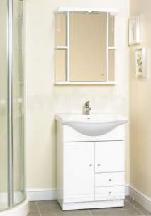 Eastbrook Accessories -  1.094 60cm Cabinet Mirror No Cornice