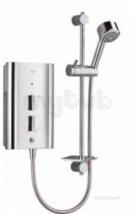 Mira Electric Showers -  Mira Escape Thermostatic Shower 98kw Chrome