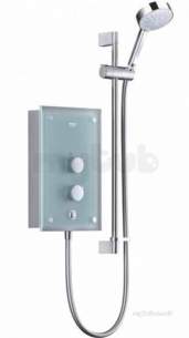 Mira Electric Showers -  Mira Azora Thermo Electric Shower Glass