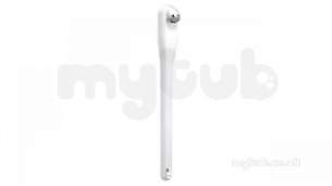 Rada and Meynell Commercial Showers -  Rada S.pa 1 - White - Shower Panel