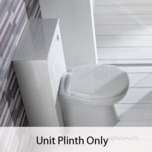Eastbrook Furniture -  Oslo Wc Unit Plinth 1.288