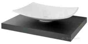 Eastbrook Furniture -  Seville 600 Vanity Tableau In Wall Bracket Anthracite 1.310