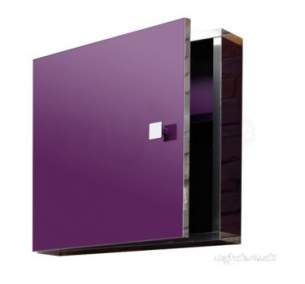 Eastbrook Furniture -  Eastbrook Oslo 400 X 400 Plain Door Aubergine