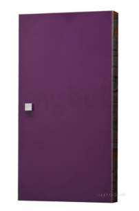 Eastbrook Furniture -  Eastbrook Oslo 400 X 800 Plain Door Pink