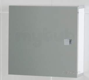 Eastbrook Accessories -  Eastbrook Oslo 400 X 400 Mirror Door White