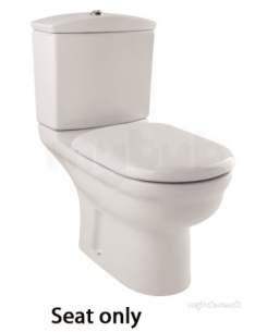 Eastbrook Sanitary Ware -  10.2006 Pluto Soft Close Seat White