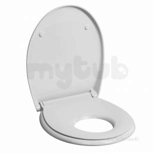Twyford Mid Market Ware -  E100 Quick Release S/c Family Seat E17868wh