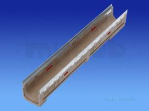 Channel Drainage -  Polychannel 100skcr021 1.0m Flat