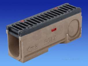 Channel Drainage -  Polychannel 100skcr022 0.5m Junc