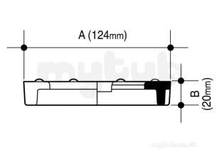 Channel Drainage -  Slotted Grate Polyheel C I-0.5m 100sk508