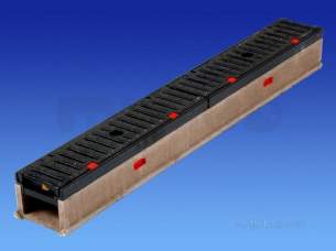 Channel Drainage -  Wavin Piccolo Sk 70mm X 1m 100skp070