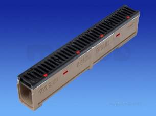 Channel Drainage -  Wavin Piccolo Sk 100mm X 1m 100skp100