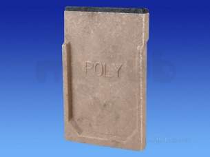 Channel Drainage -  Polychannel End Plate 010sks -100sks