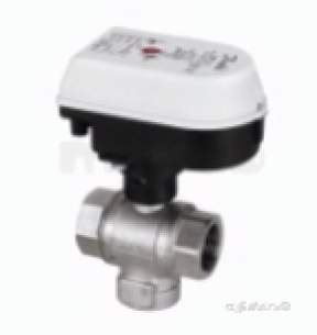 Danfoss Motorised Control Valves -  Danfoss Amz 113 3 Port Valve 24v 25 082g552700