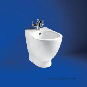 Ideal Standard Luxury -  Ideal Standard White E0027 Floor Standing One Tap Hole Bidet Wh