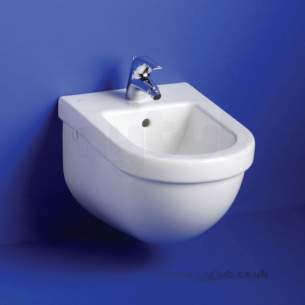 Ideal Standard Washpoint -  Ideal Standard Washpoint R3718 One Tap Hole Wall Hung Bidet Wh