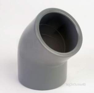 Durapipe Abs Fittings 20 160mm -  Durapipe Abs 45d Elbow 119306 20