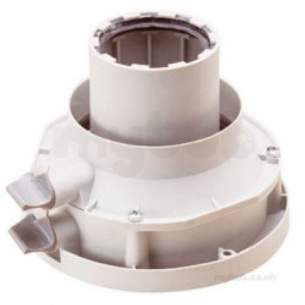 Glow Worm Gas Boiler Accessories and Flues -  Glow-worm 60/100 Vertical Flue Adaptor