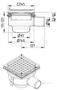 Blucher Drainage -  Blucher Adjustable Drain Low Model