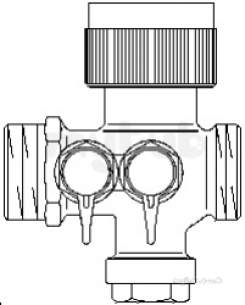 Oventrop Industrial Valves and Actuators -  Oventrop Cocon2 With Male Ends 1145373ni